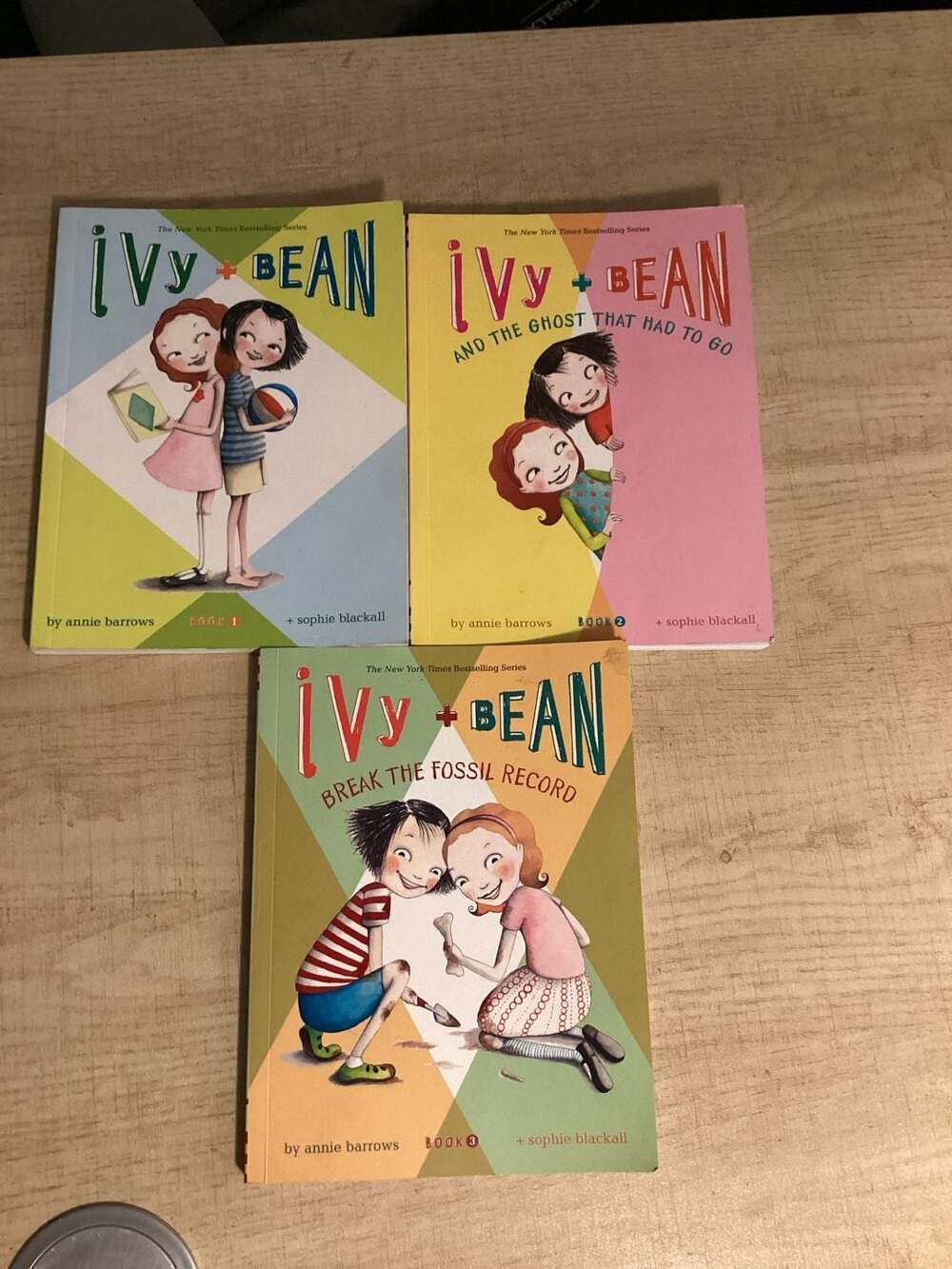 Chronicle Books Ivy + Bean Books 1-3 Lot Paperback